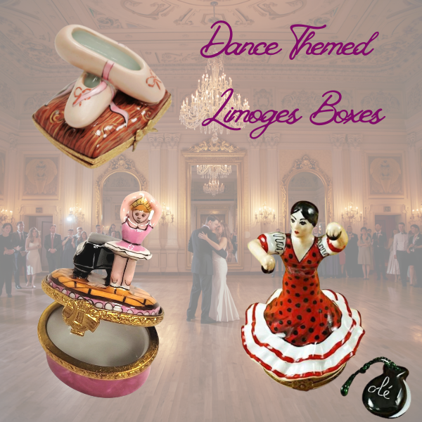 【ビンテージ】リモージュボックスバレリーナ Dance Limoges Boxes | Ballet and Dancer Gifts