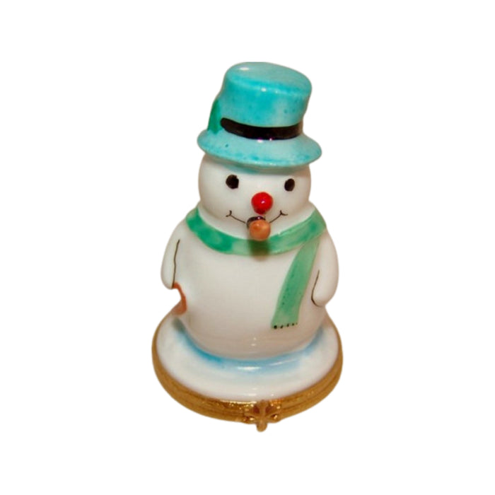 Snowman w Blue Hat