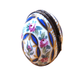 Blue Oval Egg Flowers Picture Frame-egg home-CH4F129-confirm