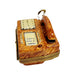 Brown Phone Telephone Limoges Box Porcelain Figurine-love home furniture-CH3S305