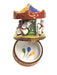 Merry Go Round Carousel Rare Limoges Box Porcelain Figurine-Carnival-CH9J200SM