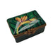 Rectangle Bird of Paradise Flower-garden traditional Limoges Boxes-CH6D210