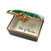 Rectangle Bird of Paradise Flower-garden traditional Limoges Boxes-CH6D210