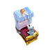 Two Cats Playing on Bed-cat cats limoge box home furniture-CH2P372