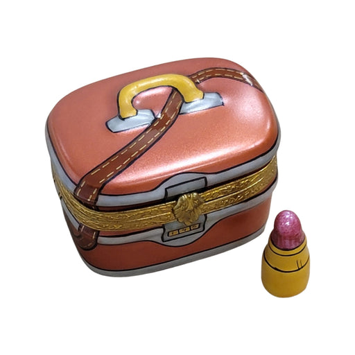Vanity makeup lipstick Case Limoges Box Porcelain Figurine-fashion limoges boxes home furniture women-CH8C224
