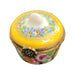 Yellow Crown Top Pill-LIMOGES BOXES traditional-CH11M307YELLOW