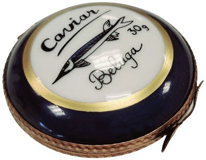 Caviar-food LIMOGES BOXES travel-CH1R297