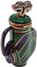 Golf Bag w Clubs Green Blue Sports Limoges Box Porcelain Figurine-sports golf limoges box-CH1R270