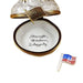 Bald Eagle with Removable American Flag Limoges Box - Limoges Box Boutique