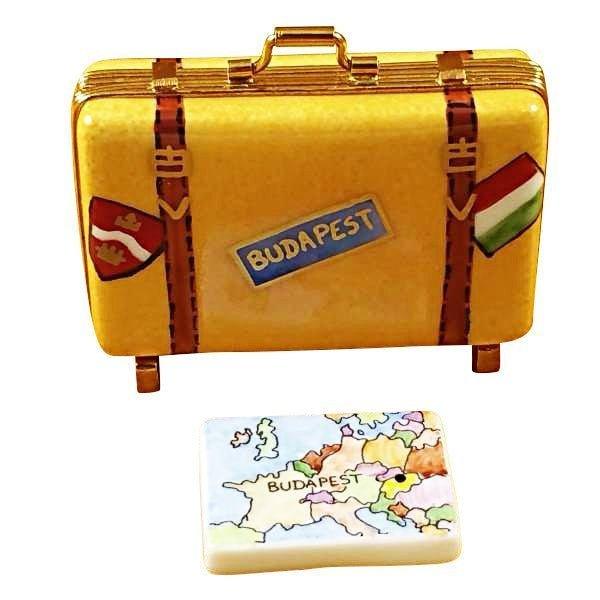 Budapest Suitcase Limoges Box - Limoges Box Boutique