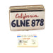 California License Plate with Driver's License Limoges Box - Limoges Box Boutique