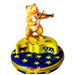 Cat and the Fiddle Artoria Porcelain Limoges Trinket Box - Limoges Box Boutique