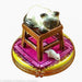 Cat on Stool w mouse- Porcelain Limoges Trinket Box - Limoges Box Boutique