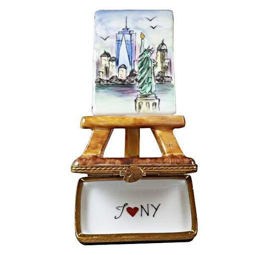 Freedom Tower Easel Limoges Box - Limoges Box Boutique