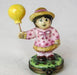Girl w Balloon Limoges Box Figurine - Limoges Box Boutique
