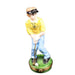 Golfer Putter Limoges Box Figurine - Limoges Box Boutique