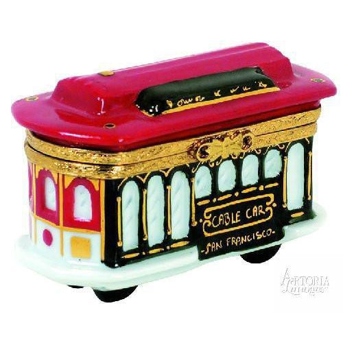 Tram Limoges Box Figurine - Limoges Box Boutique