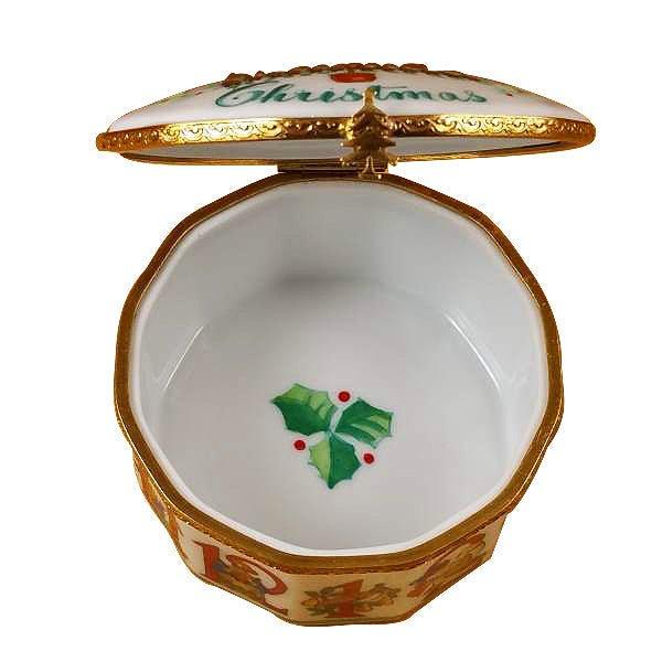 Twelve Days of Christmas with Removable Porcelain Wreath Limoges Box - Limoges Box Boutique