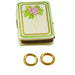 Wedding Book w 2 Removable Gold Rings Limoges Box - Limoges Box Boutique