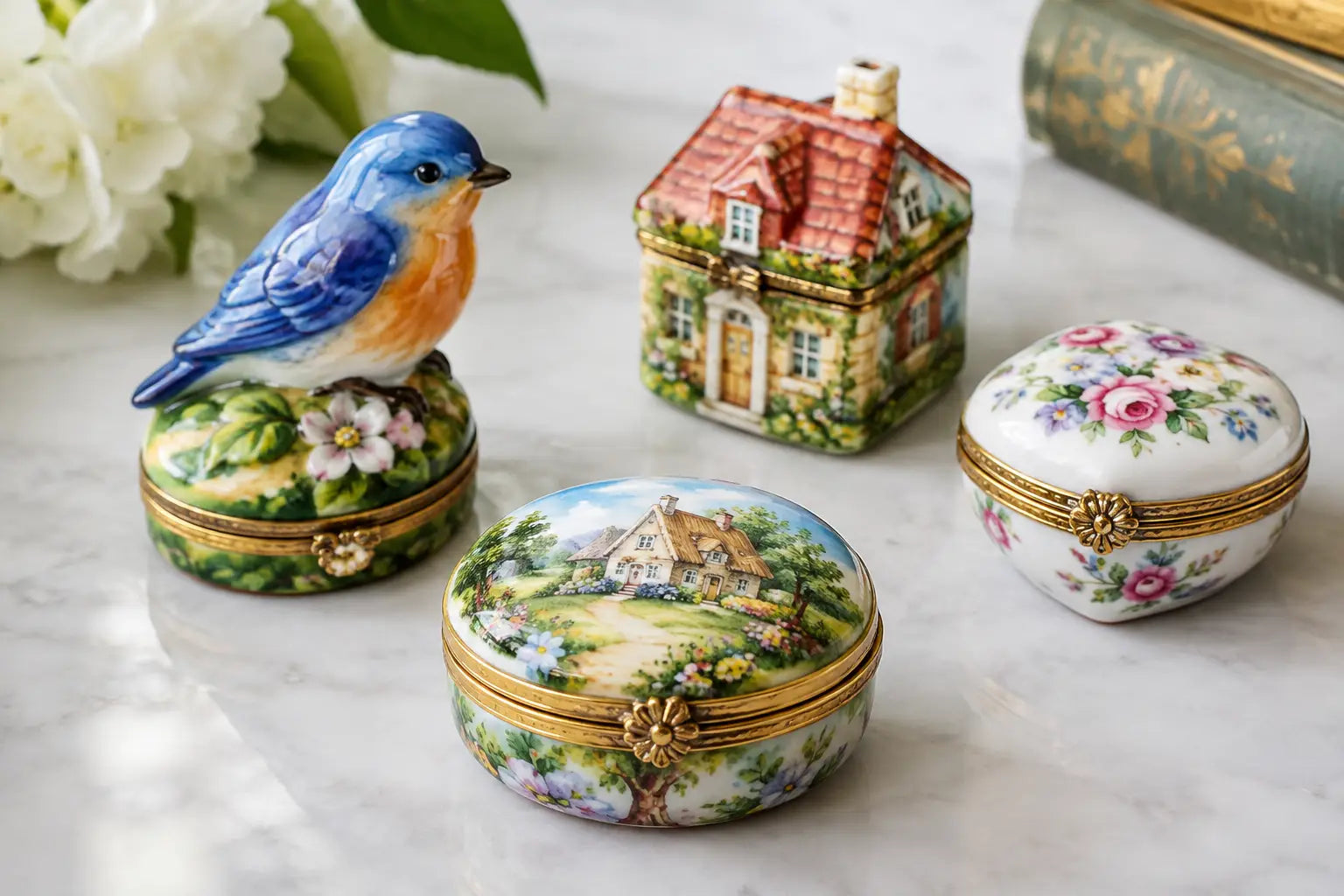 Custom Hand Painted Limoges Boxes That Tell a Story