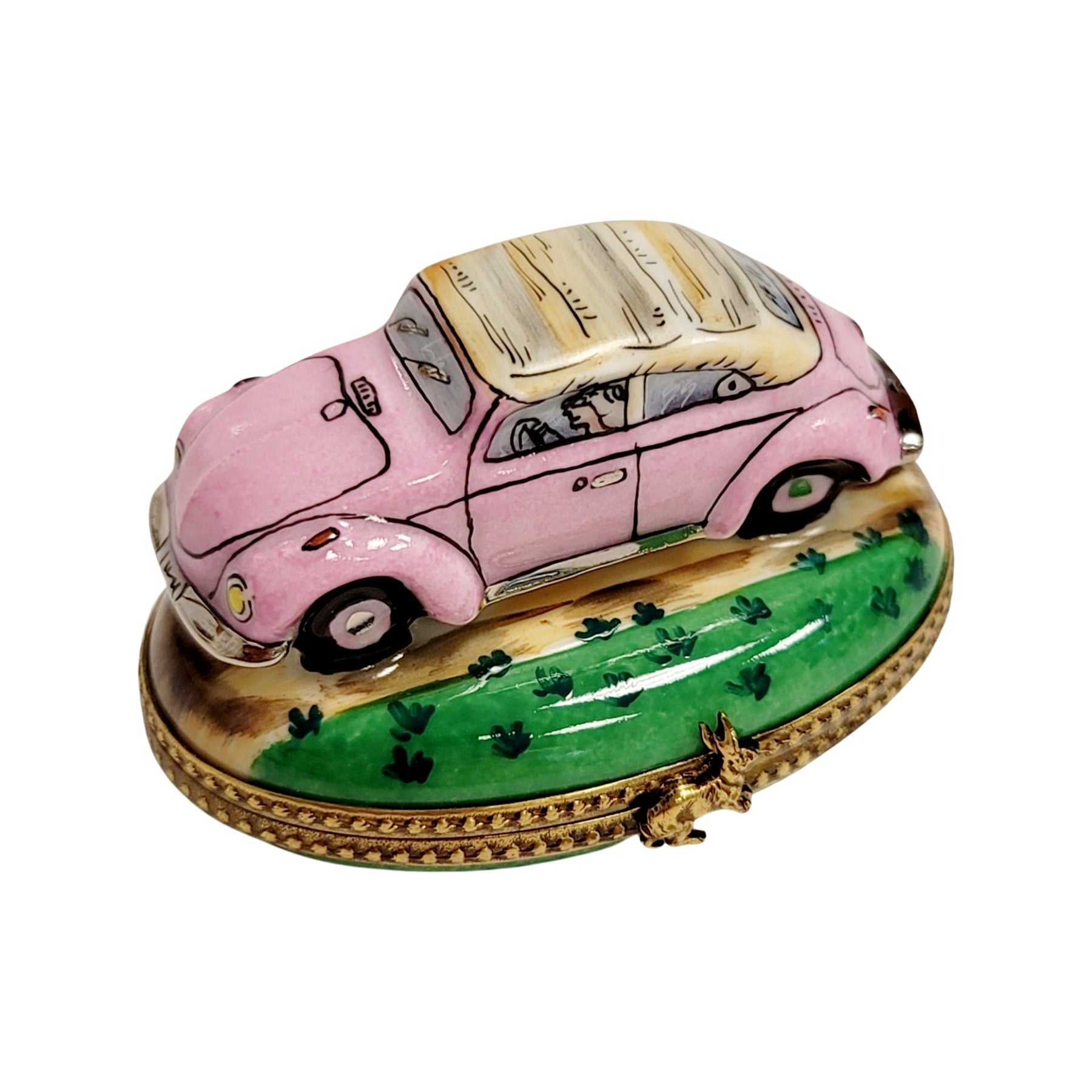  Love Car VW Hippie Figurine