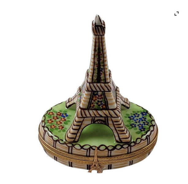 The Irresistible Charm of Brown Eiffel Tower Limoges Boxes as