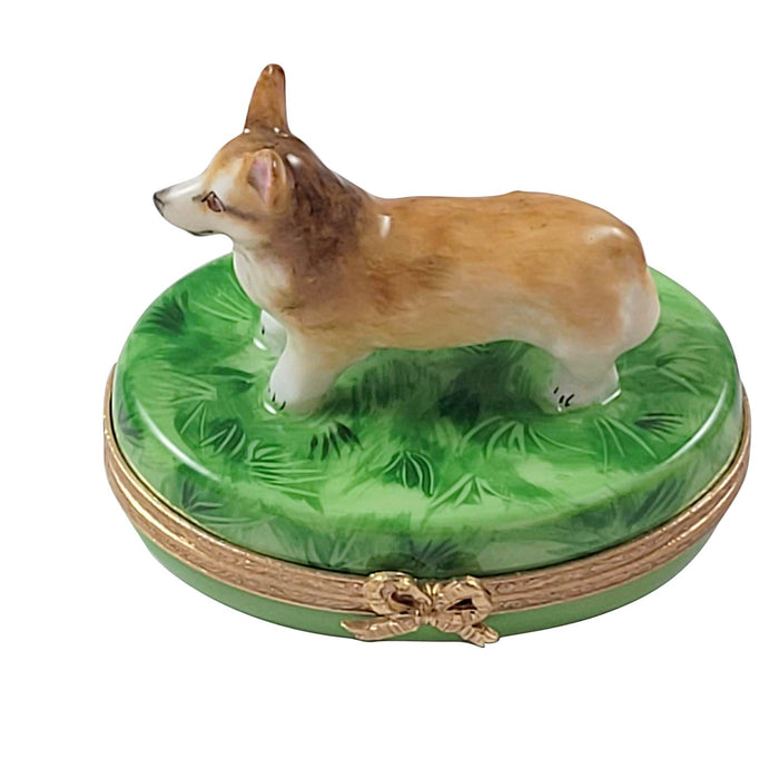 Corgi Dog Limoges Box for Dog Lovers