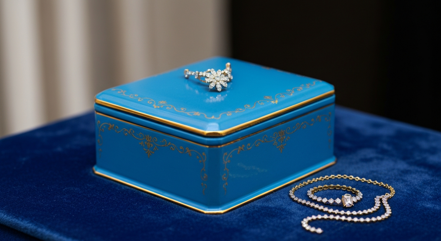 Why the Blue Eiffel Tower Limoges Box Is the Ultimate Luxury Jewelry Storage and Parisian Keepsake You’ll Treasure