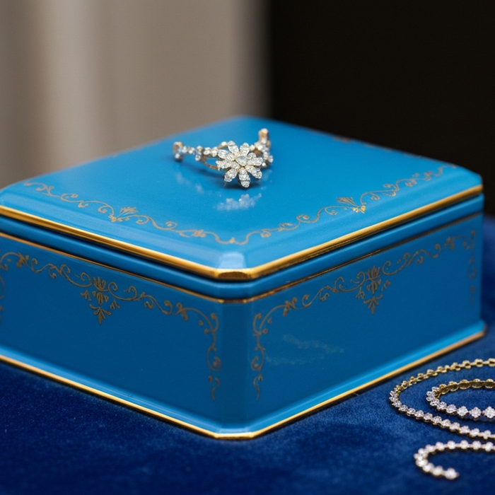 Why the Blue Eiffel Tower Limoges Box Is the Ultimate Luxury Jewelry Storage and Parisian Keepsake You’ll Treasure