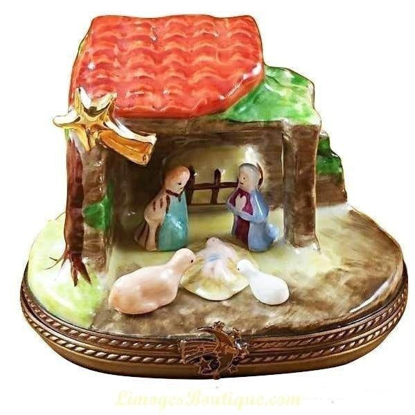 How wonderful is it to get a Nativity Limoges box as a Christmas gift?-Limoges Boxes Porcelain Figurines