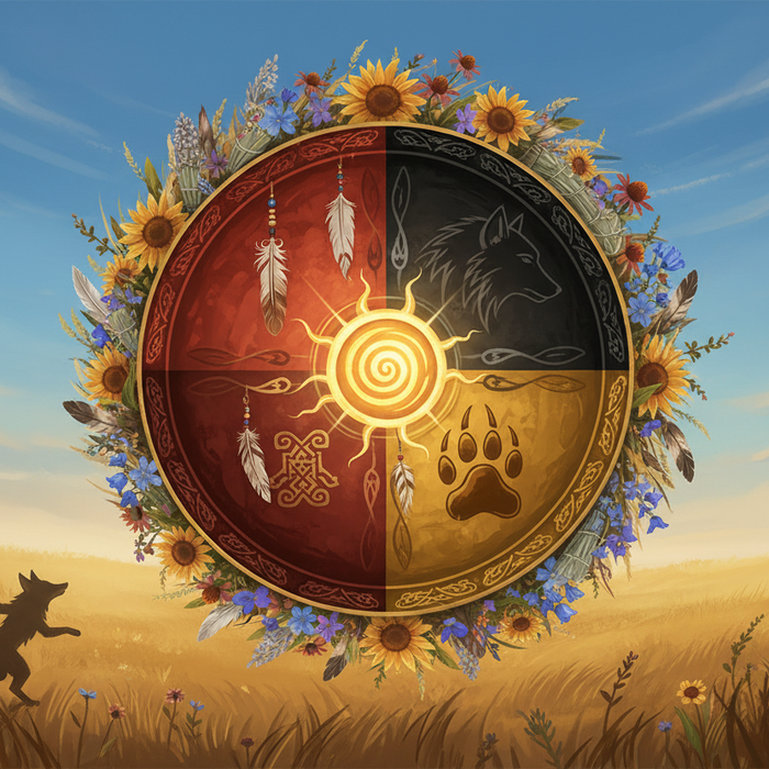 Native American Medicine Wheel Wisdom: Balance, Cycles, and Summer Coyote Energy