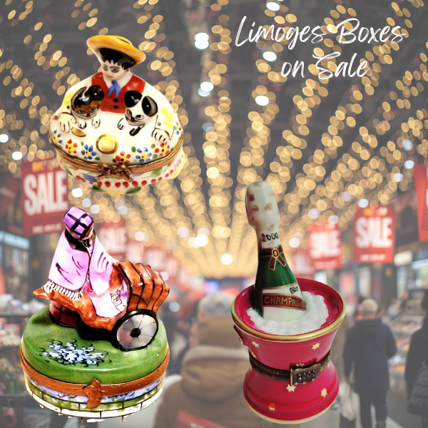 【アナベルさま】vintage limoges ❀ どうぶつ達の 可愛いプレート Mega Sale Limoges Boxes $99 Discount Limoges Porcelain Figurines