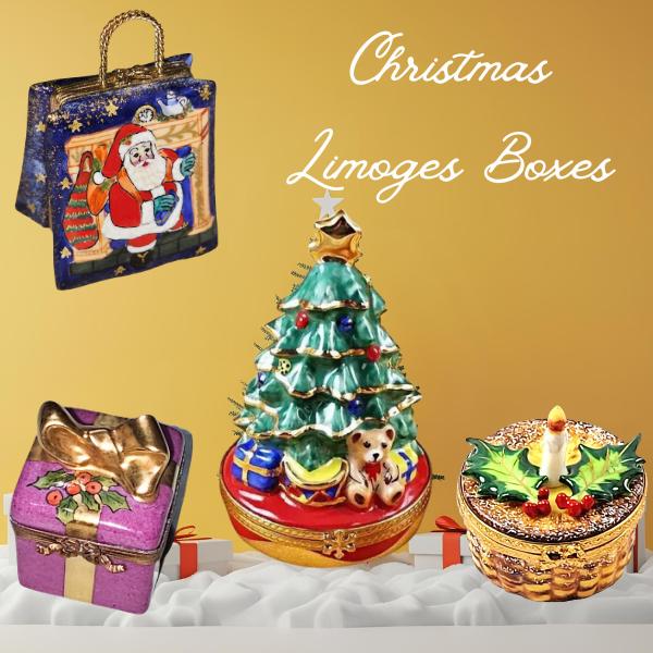 Christmas Limoges Boxes – Hand-Painted Porcelain Gifts | Limoges Boxes