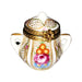 White Pot Canister Urn Tea Chest Porcelain Limoges Trinket Box - Limoges Box Boutique