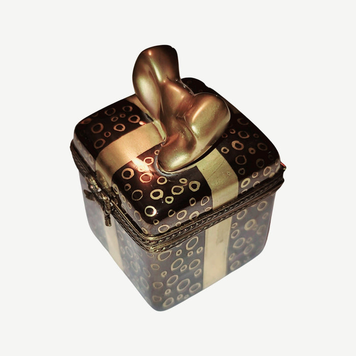 Present Gift with Gold Bow