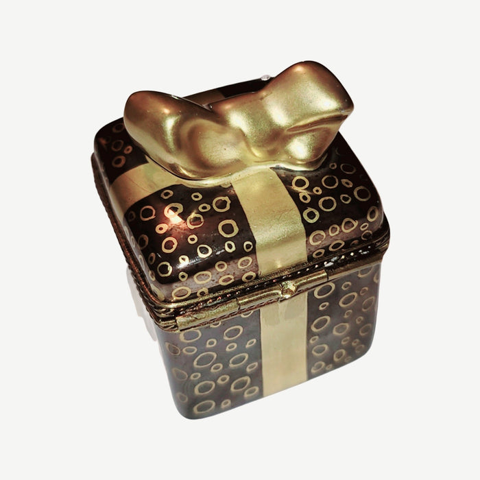 Present Gift with Gold Bow