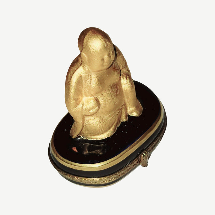 Rare Gold Cobalt Buddha Rochard
