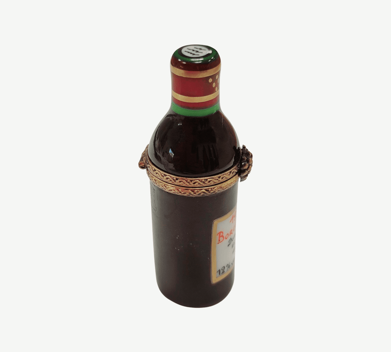 1994 Bordeaux Wine Limoges Box for Wine Enthusiasts Porcelain Limoges wine French Trinket Box