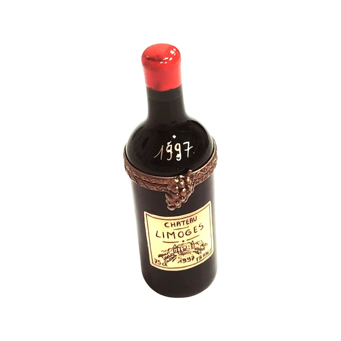 Chateau Wine Limoges Box for Collectors Porcelain Limoges wine French Trinket Box