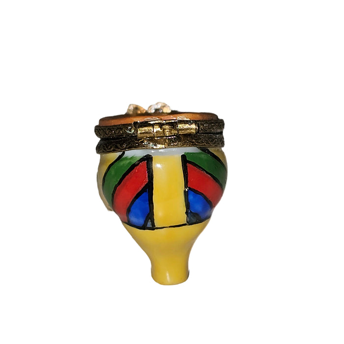 Whimsical Shoe for Home Decor Porcelain Limoges Shoe French Trinket Box