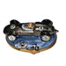 Silver Race Car Treasure for Auto Enthusiasts Porcelain Limoges vehicle car French Trinket Box