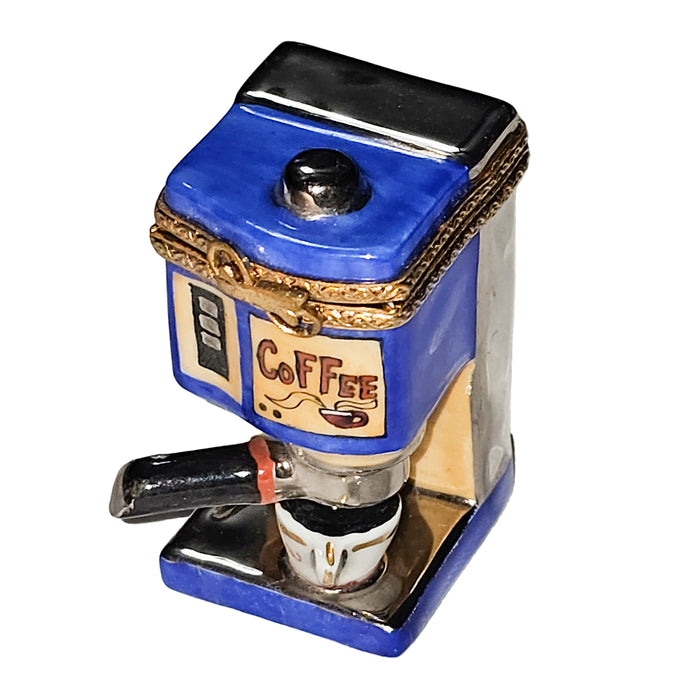 Coffee Lover's Delight Box Porcelain Limoges beverage Home French Trinket Box