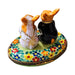 Wedding Rabbits Limoges box, an heirloom-quality piece for collectors