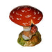 A thoughtful gift for Francophiles: the Large Yellow Mushroom Limoges box