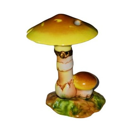 Genuine Large Red Mushroom Piece Limoges box painted by hand in France, from Limoges Boutique