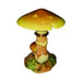 Large Red Mushroom Piece Limoges box painted by hand in Limoges, France, a gift to treasure