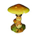 Collectible Large Red Mushroom Piece Limoges box with artisan brushwork