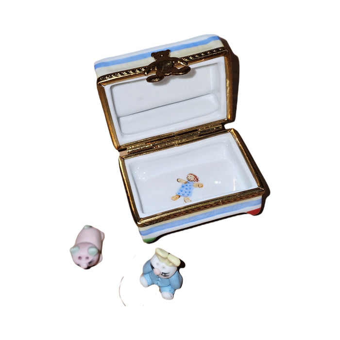 Toy with Dolls Limoges box, an heirloom-quality piece for collectors