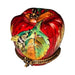 Genuine Apple with Bee Large Unsigned Limoges box painted by hand in France, from Limoges Boutique