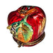Collectible Apple with Bee Large Unsigned Limoges box with artisan brushwork